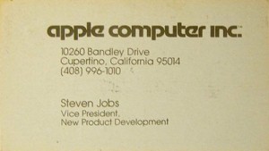 The Business Cards of Tech Giants