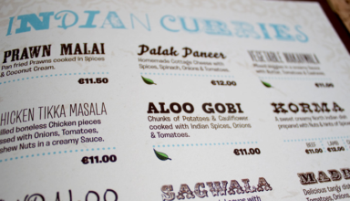 Menu rebrand