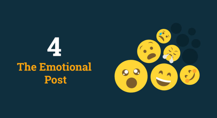 Social media content - the emotional post