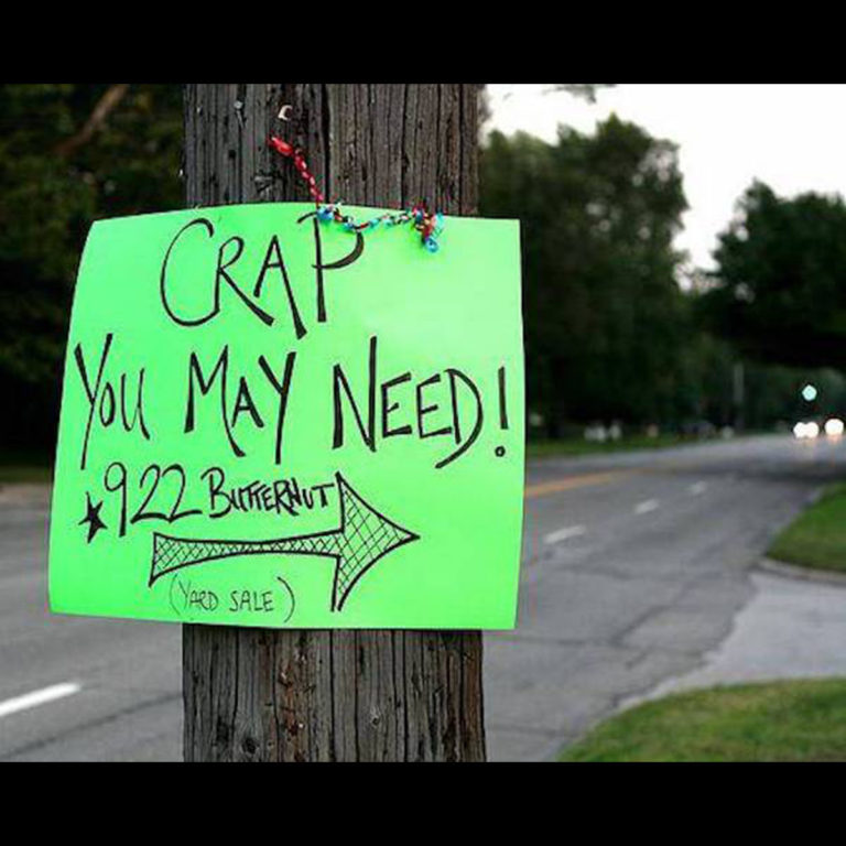 Yarn Sign
