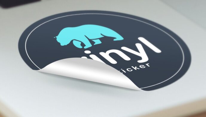 Laptop sticker