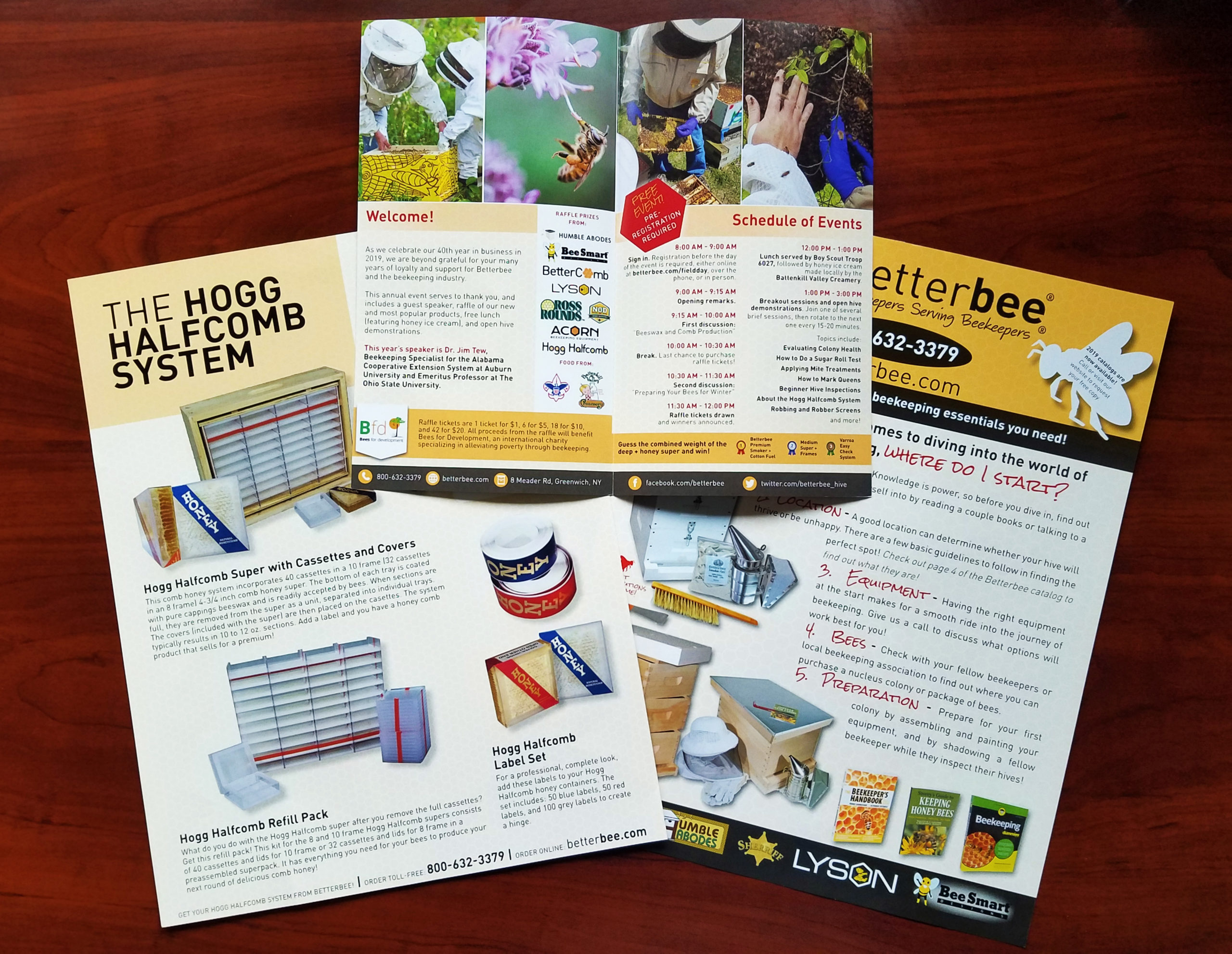 Betterbee's brochures and flyers printed by NextDayFlyers