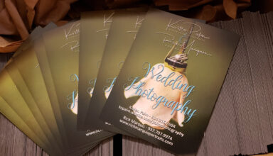 Rich Marquis Portraits wedding photography business cards