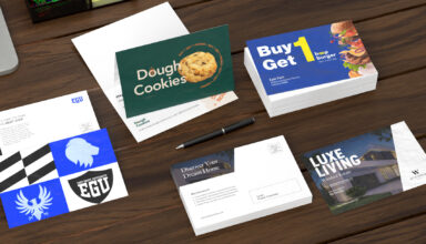 Fonts for postcards