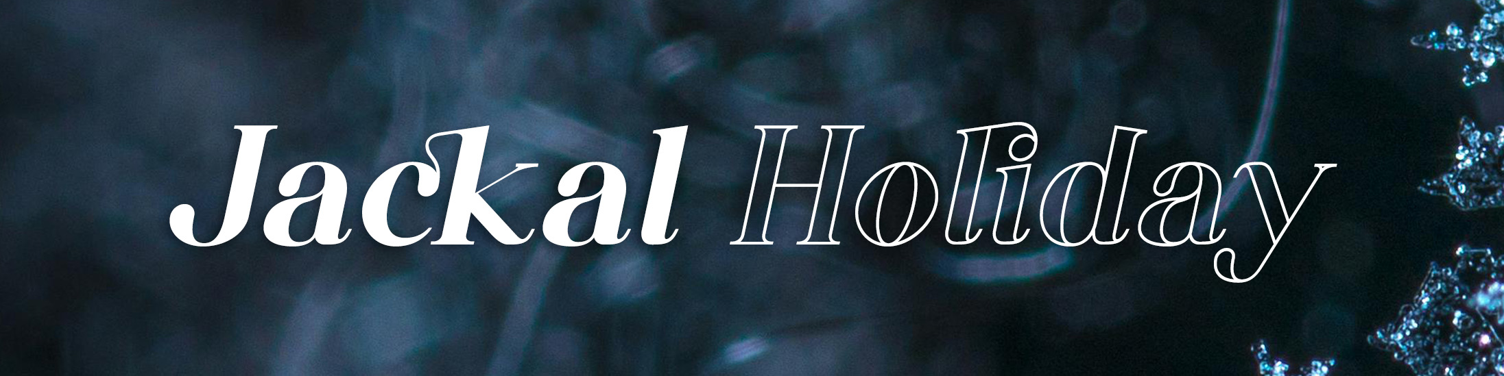 Jackal Holiday font