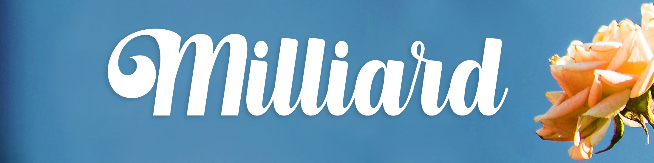 Milliard font