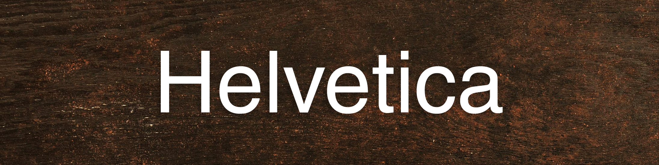 Helvetic font