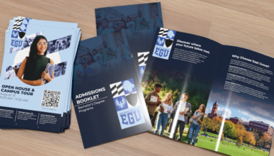 booklets vs flyerss