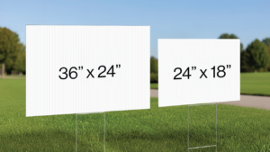 Large Yard Signs