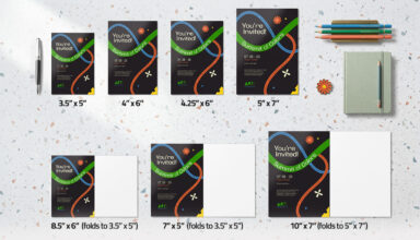 Standard Sizes for Invitation Banners
