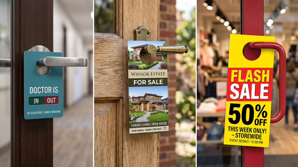 Other Door Hanger Sign Sizes to Consider