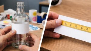 Try using a strip of paper as an alternative