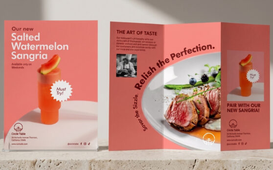 flyer vs brochure