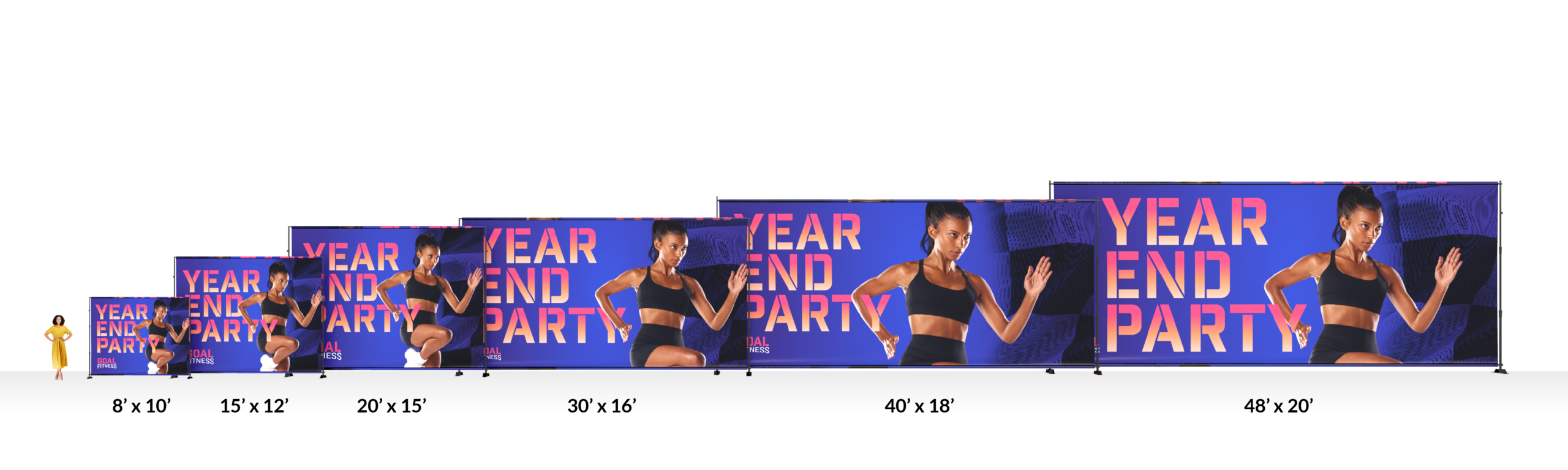 Stage Backdrop’s Standard Sizes