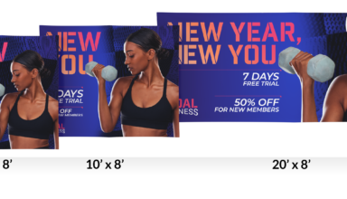 Trade Show Backdrop’s Standard Sizes