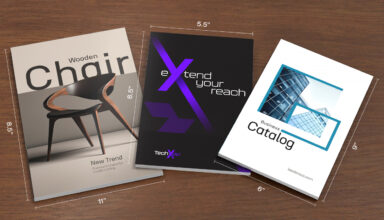 catalog sizes