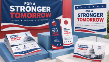 Political Campaign Branding Guide: How to Create Consistent Print Materials Voters Remember