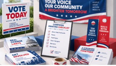 The Political Campaign Printing Checklist: What to Print Before Early Voting and Election Day