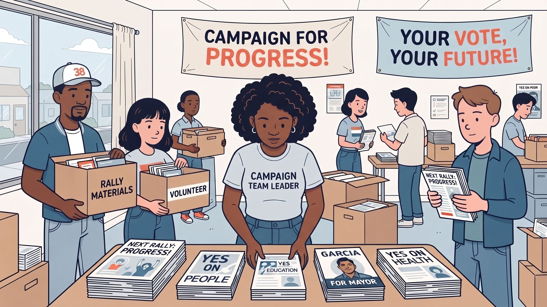 Essential Political Campaign Printing Products
