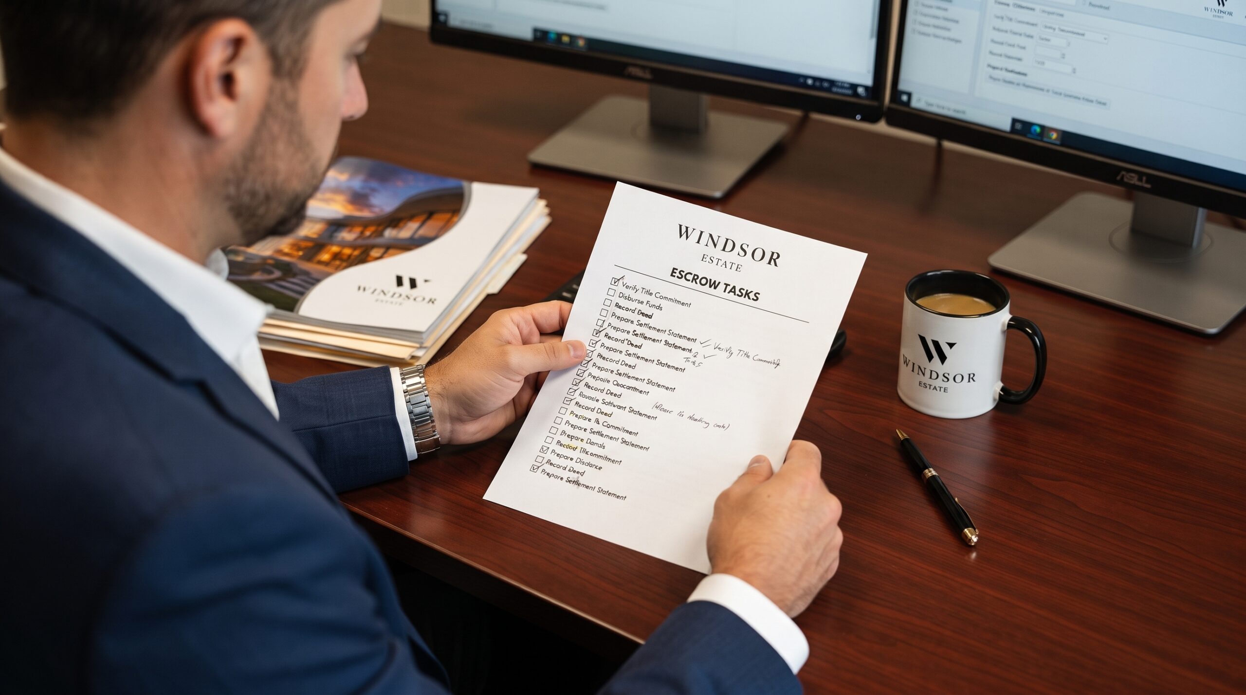 The Role of Print Checklists in Escrow Process