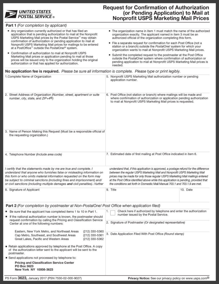 What are the mailing requirements for nonprofits? - NextDayFlyers Help ...